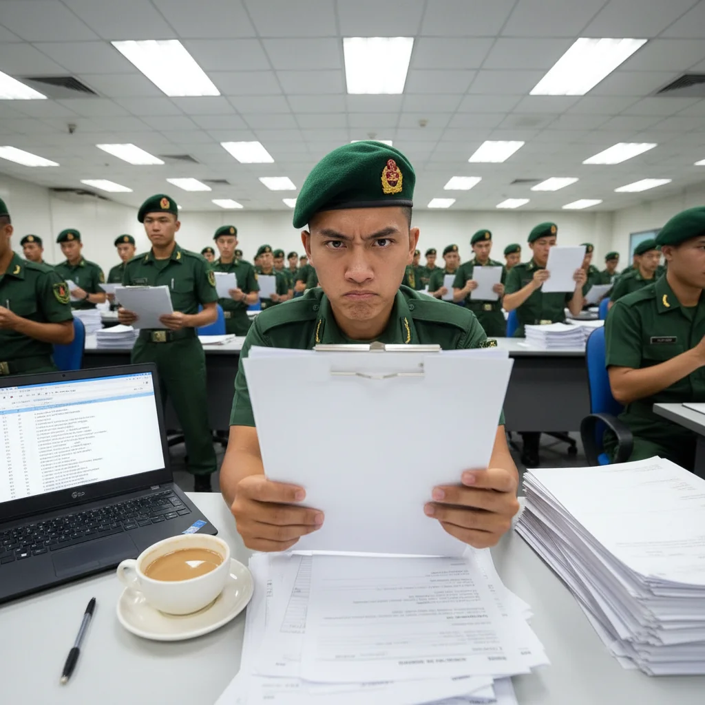 Singapore National Service Now Certifies Recruits In Advanced Time-Wasting Techniques