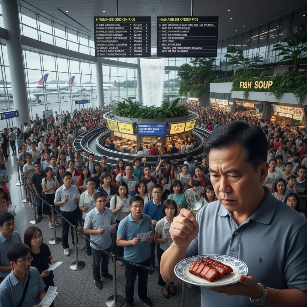 Singapore Airport Now Only Accepts Bookings For Plane Food, Not Flights
