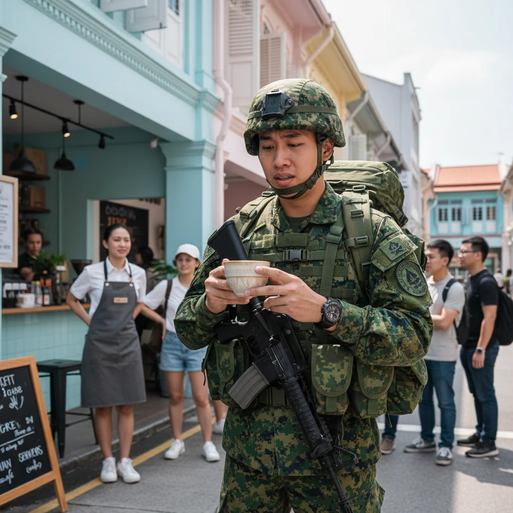 Singapore National Service Now Demands Random Weekend Call-Ups For 'Drainpipe Guard Duty'