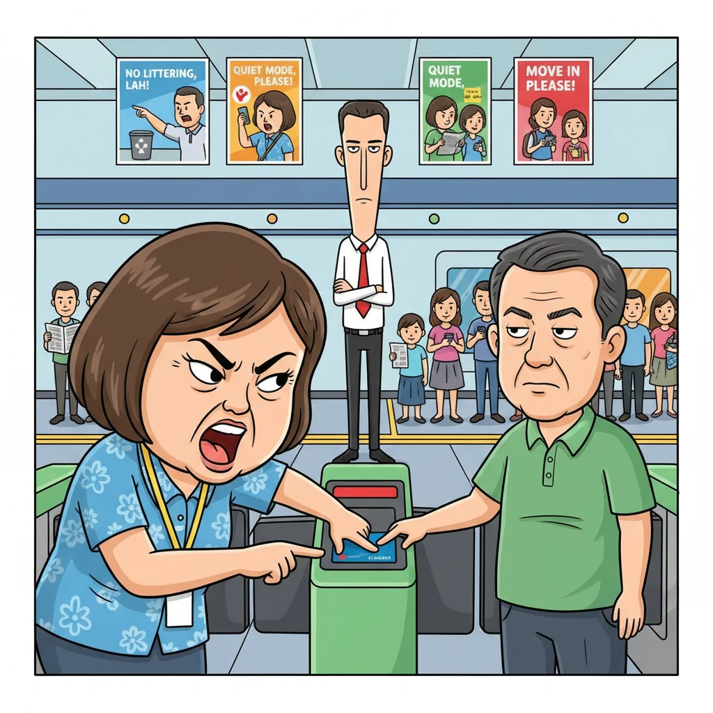 Singapore Government Unveils New Mascots to Teach Adults How to Stand In Line