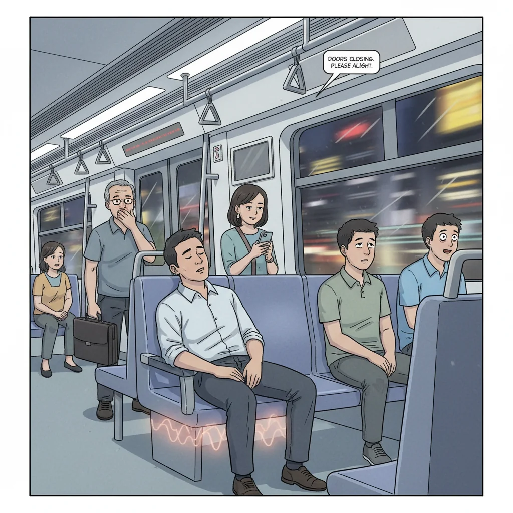 Singapore to Punish Sleepy Commuters With Emotionally Damaging Train Alerts