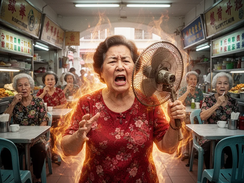 Singapore Government Spends Millions To Confirm Aunties Not Just Kancheong For No Reason