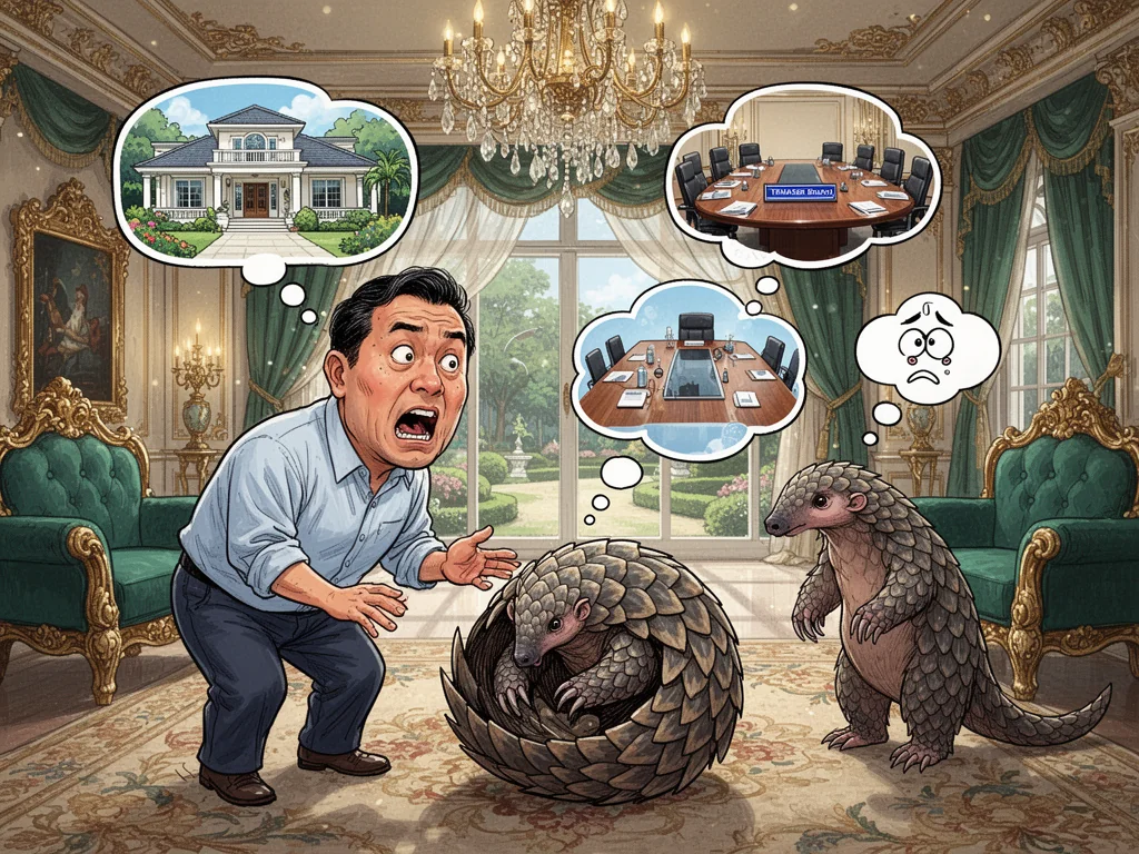 Singapore’s Last Pangolin Refuses To Mate Without Guaranteed GCB And Ministerial Salary