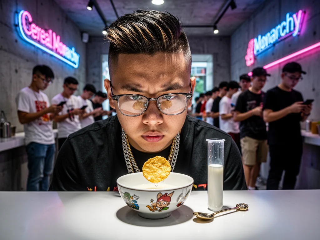 Singapore Hipsters Queue Four Hours For $48 Bowl Of Deconstructed Soggy Cornflakes
