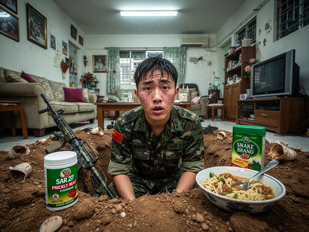 Singapore NS Recruit Suffering Severe Withdrawal Symptoms After Last Field Camp