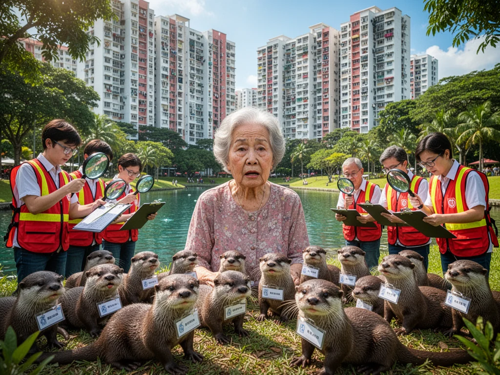 Nation Holds Breath: Otter Census Results Could Decide Next HDB BTO Location