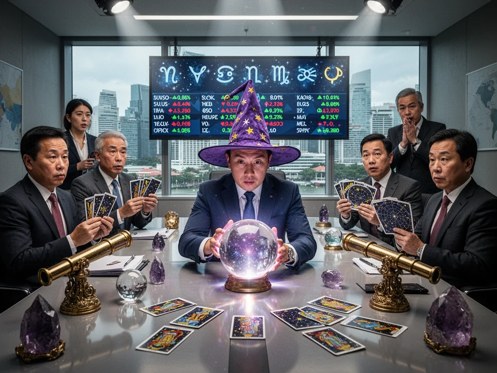 SGX Mandates Companies Hire Full-Time Astrologers for 'Forward Guidance', Local Investors Rejoice at Predictable Future