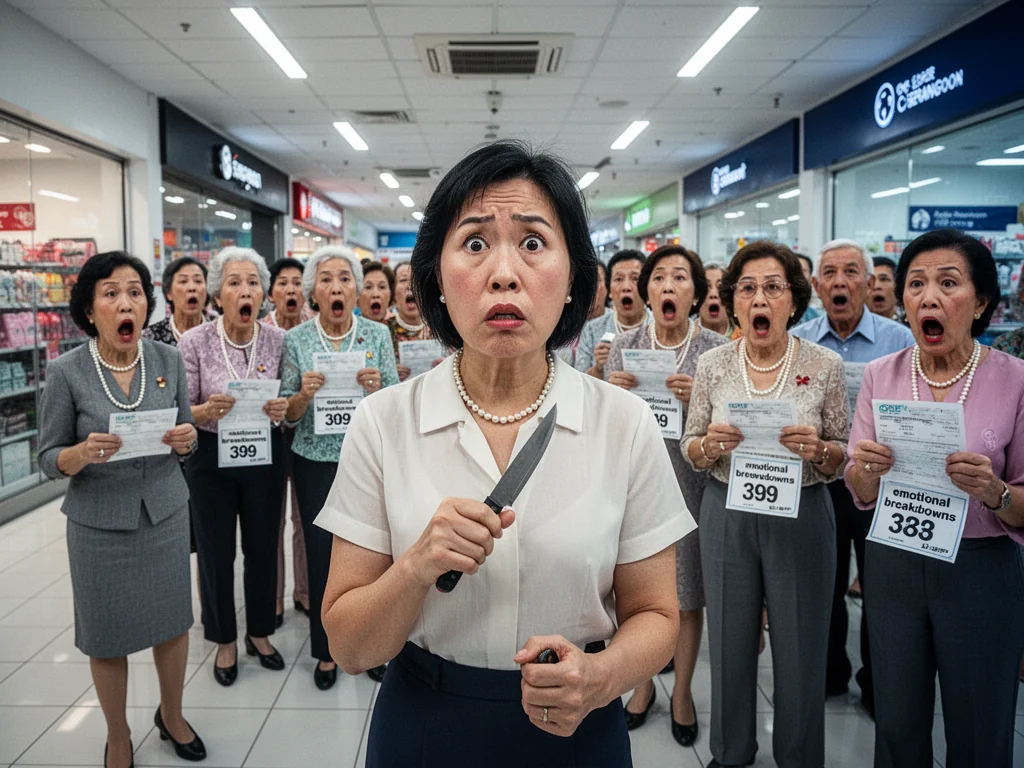 Sinkies Outraged: Malaysian Woman Disrupts Order With Unapproved Blade Display