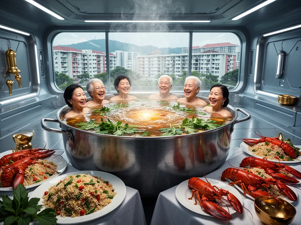Sinkies Pay $119 To Marinate In Herbal Soup And Forget Existential Dread