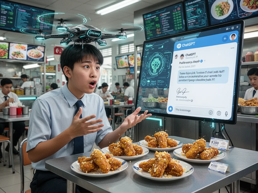 Sinkies Gifted $200 To Quietly Endure The AI Robot Job Apocalypse