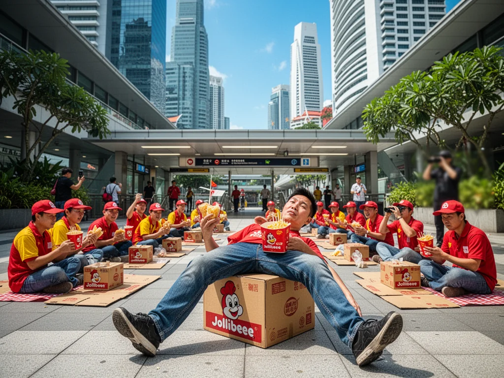 Singapore Wildlife Experts Track Weekly Migration Of Cardboard-Nesting Humans To Orchard