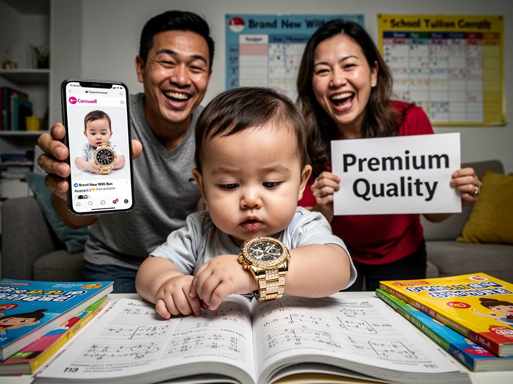 Singapore Couple Names Newborn ‘Rolex’ To Ensure He’s Always On Time For Tuition