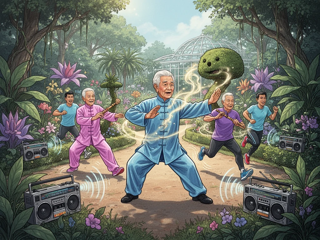 Singapore Parks Overrun By Invasive Species Of Slow-Moving Silk-Clad Geriatrics