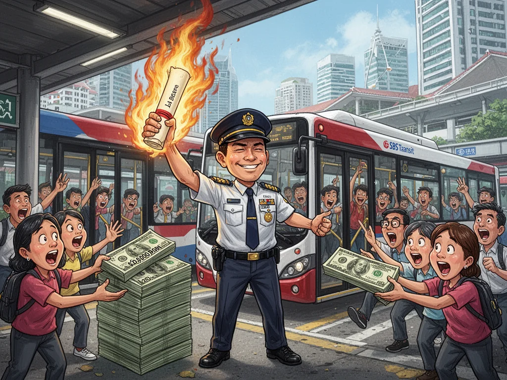 Singapore Law Students Drop Out For $20k Bus Captain Sign-On Bonus
