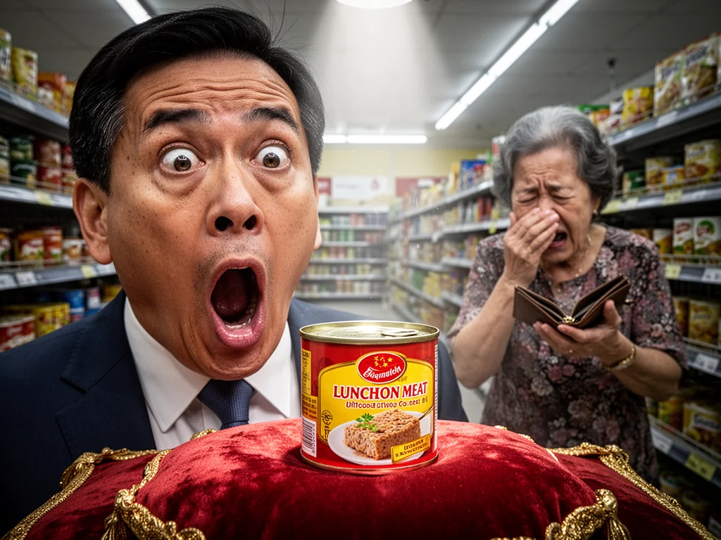 Sinkie Politician Horrified To Learn Luncheon Meat Is Luxury Asset