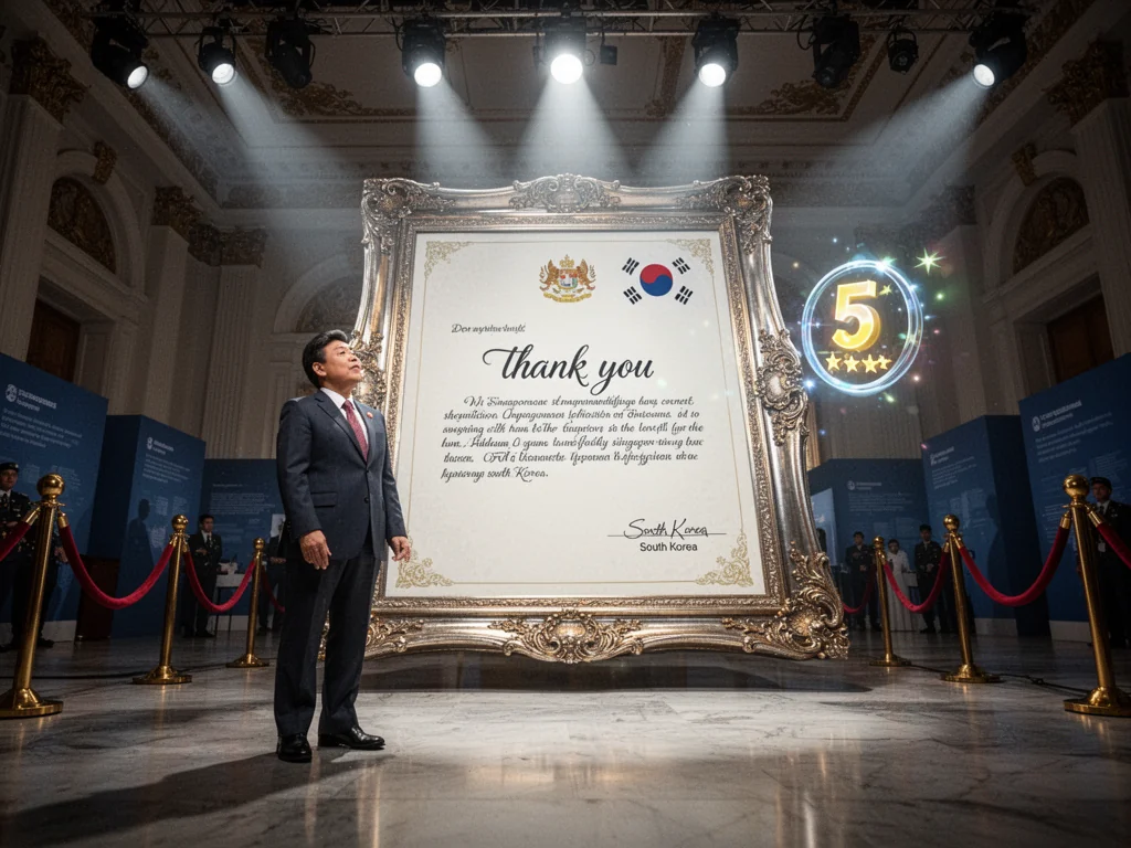 South Korea Thanks Sinkies For Rescuing Them From Certain Death