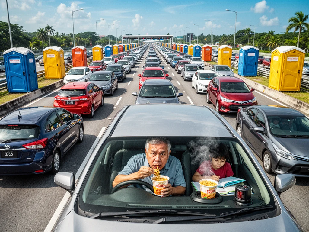 Singapore Gazettes Three-Day Tuas Checkpoint Jam as National Monument