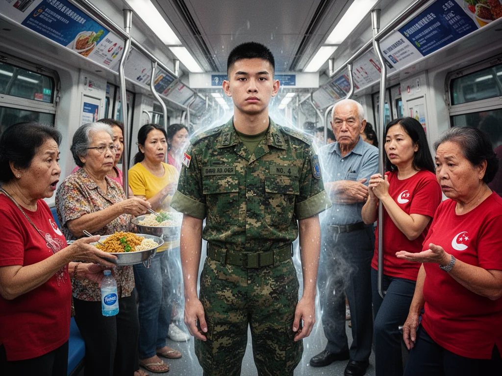Singapore National Service Uniform Scientifically Proven To Be 100% Effective Birth Control