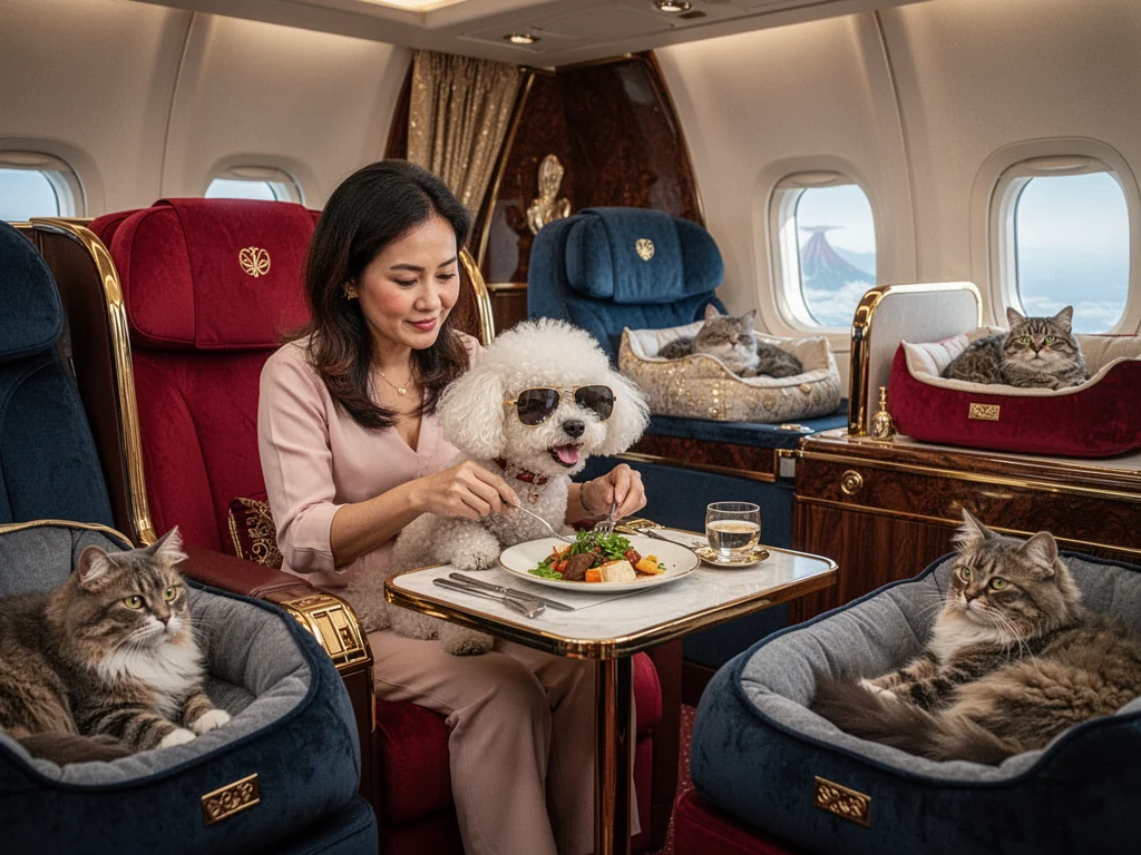 Rich Sinkies Spend $30,000 Flying Cats While Parents Eat Grass