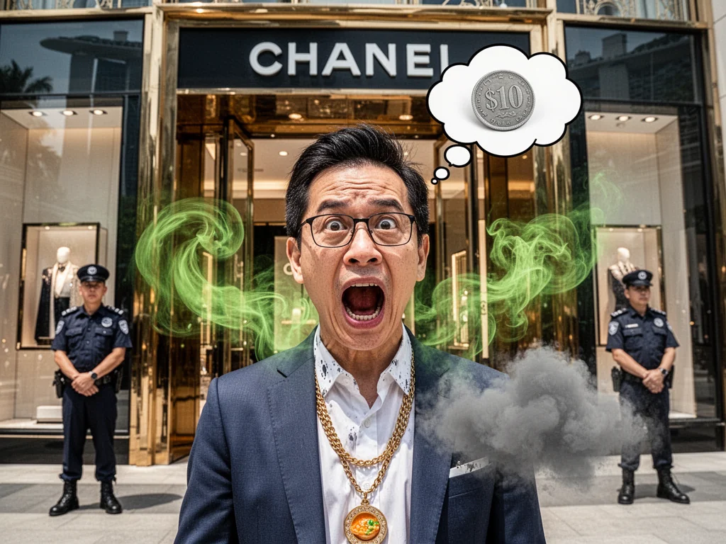 Singapore Peasants Set Olympic Record For MBS Window Shopping