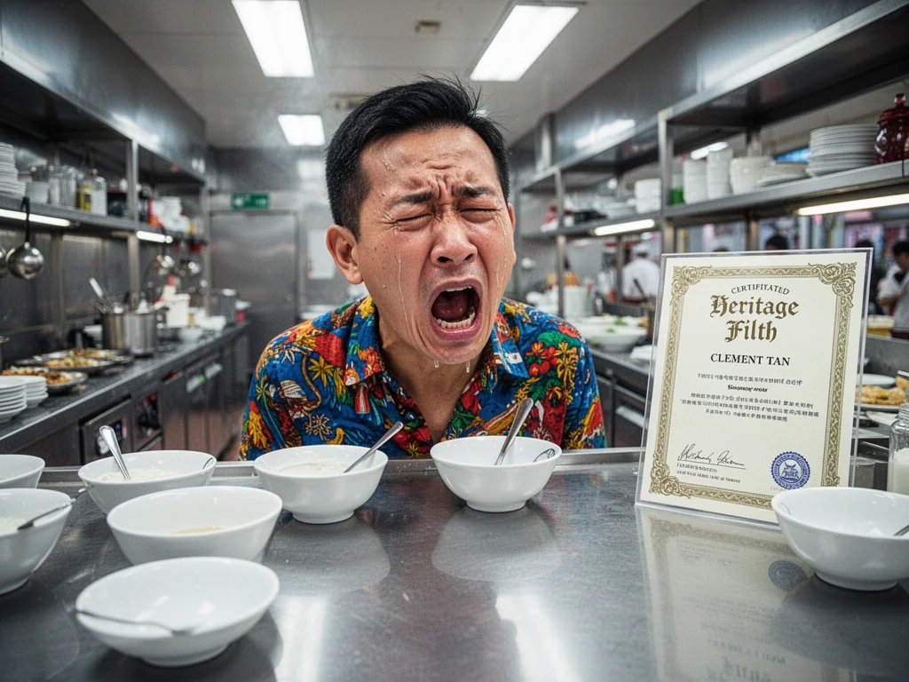 Singaporean Man Demands Authentic 1960s Cholera With Heritage Porridge