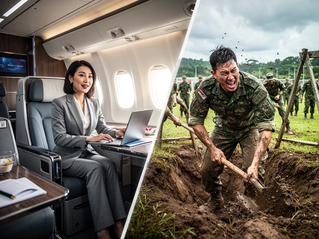 Singapore Women Achieve CEO Status Before Men Finish Cleaning Rifles