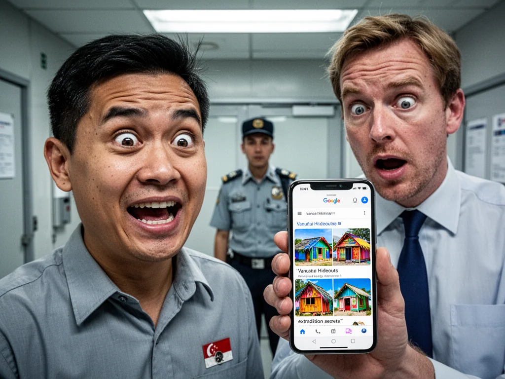 Sinkies Amazed Briton Attempted Great Escape Using Google Images