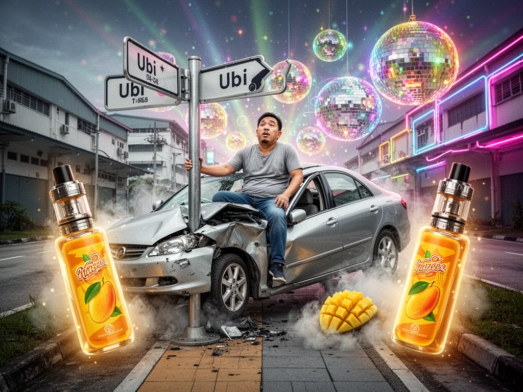 High Sinkie Arrested For Trying To Vape Ubi Signpost