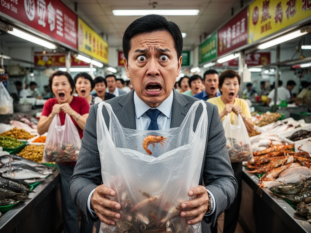 Singaporeans Excited To Gamble For Dinner Using Seafood Mystery Bags