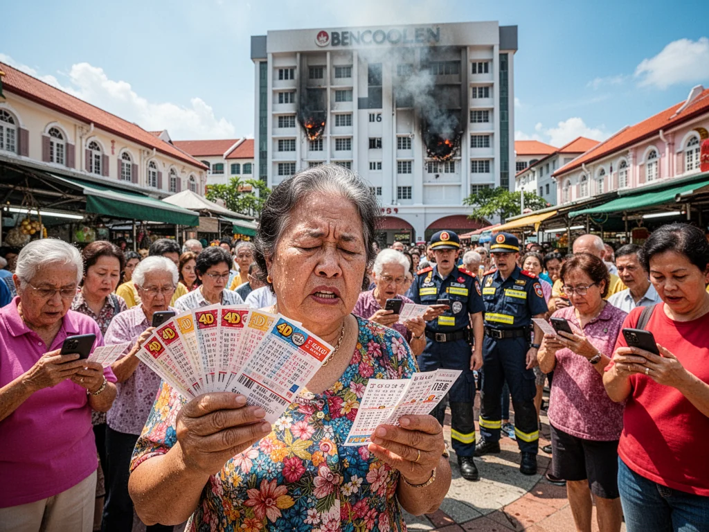 Sinkies evacuated to Waterloo Street demand refund 4D numbers