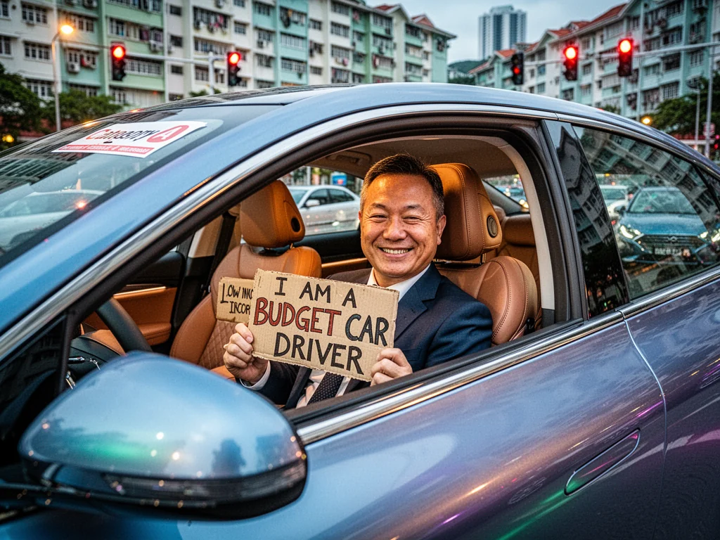 Sinkies Applaud Luxury Car For Identifying As A Budget Sedan