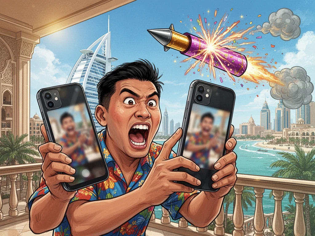 Singaporeans Jealous UAE Jails Tourists For Unaesthetic Missile Footage