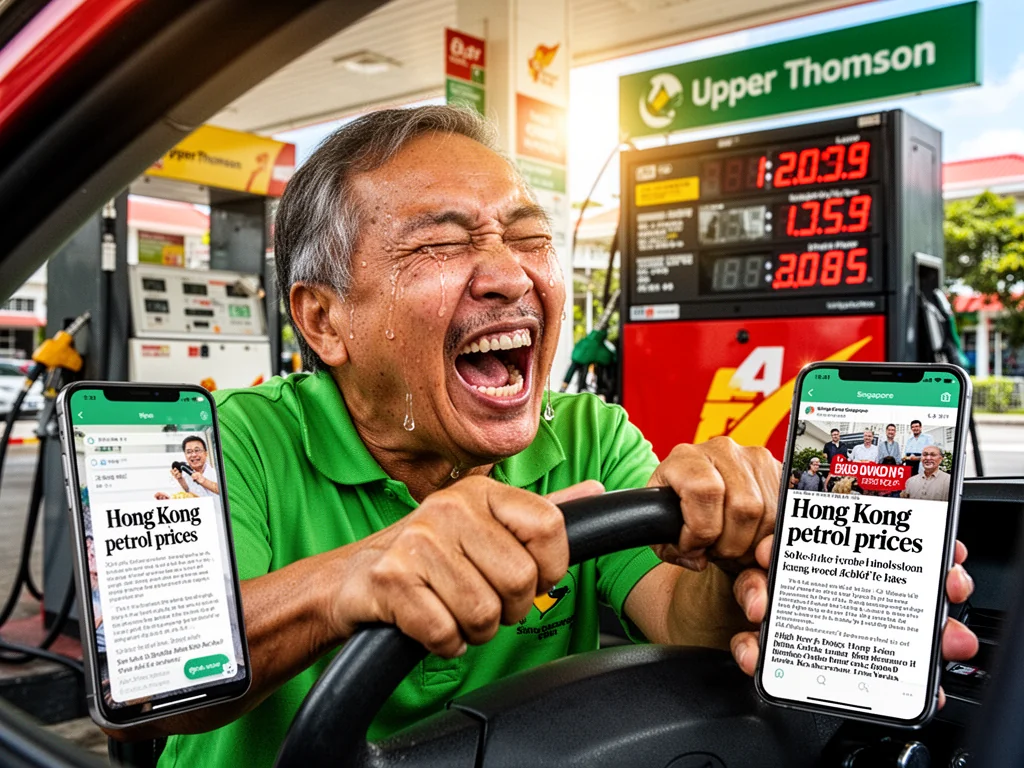 Sinkies Orgasm As Hong Kong Petrol Hits $5.30 A Litre