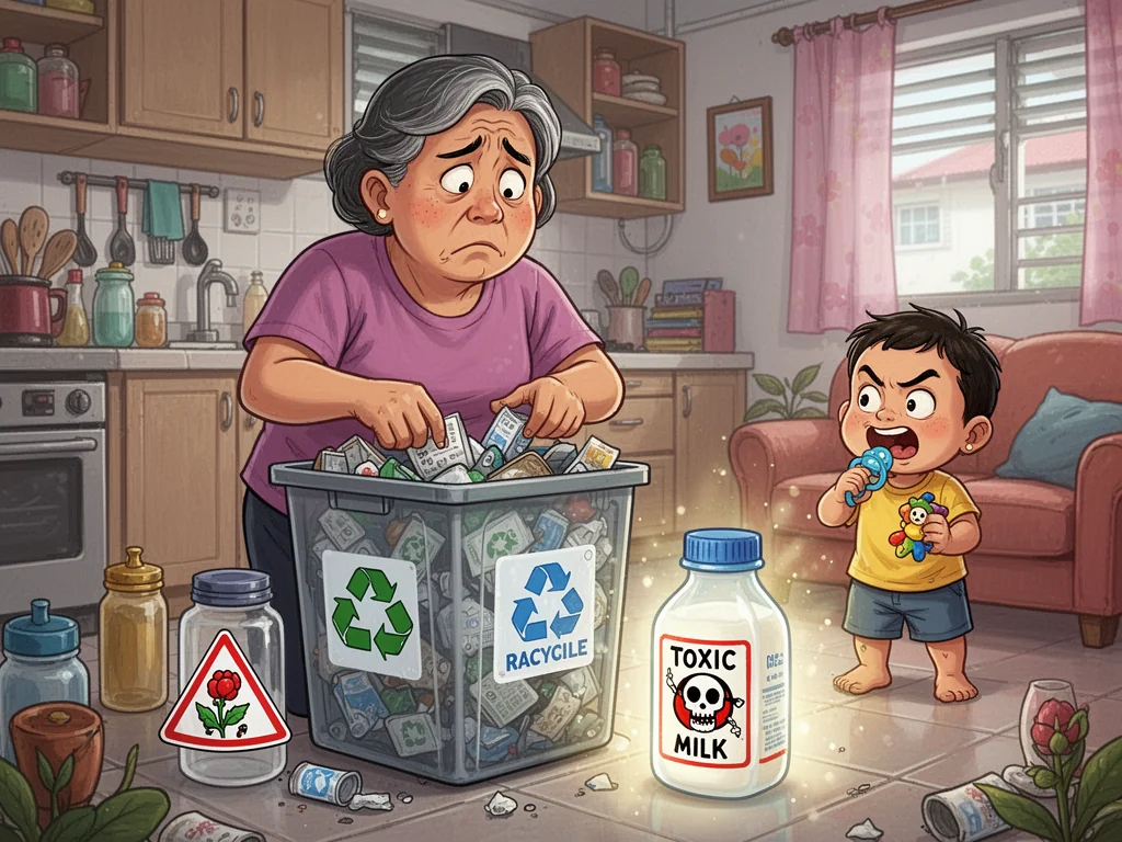 Toxic Milk Recalled Before Sinkies Develop Natural Resistance