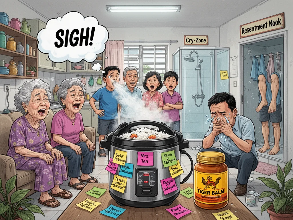 Singapore Family Achieves Zen via Total Multi-Generational Psychological Warfare