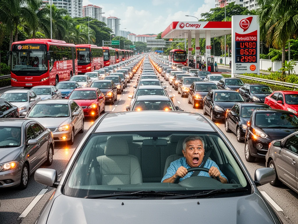 Sinkies cause massive gridlock to save price of one McSpicy.