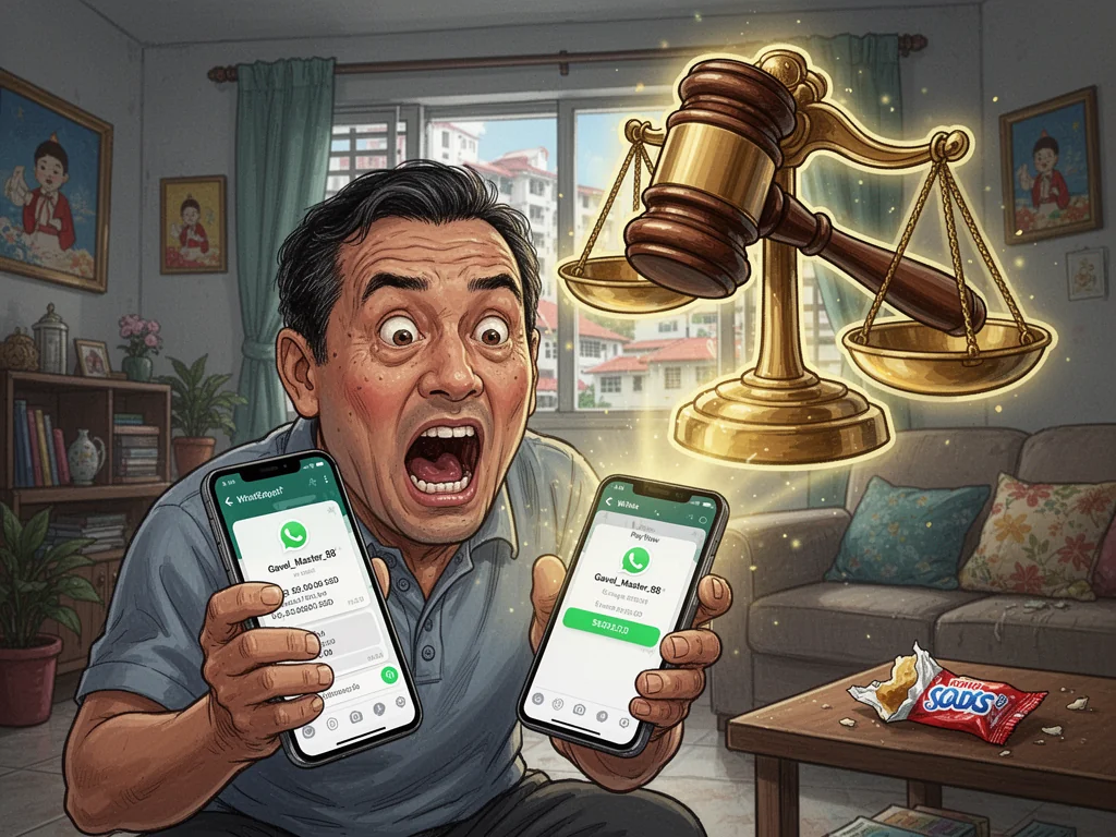 Sinkies Transfer Millions To Scammers Using Supreme Court WhatsApp Stickers