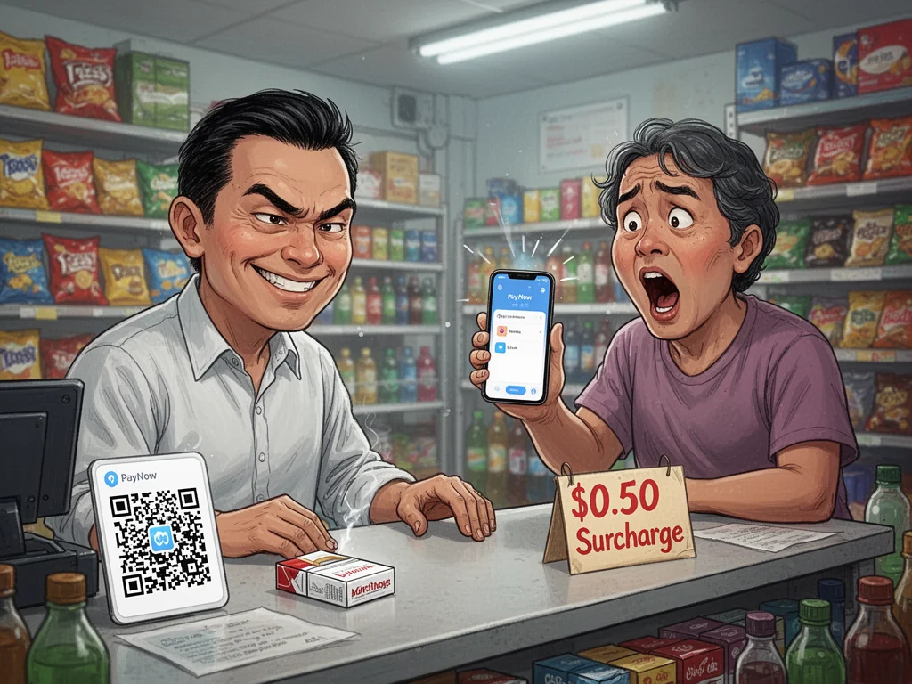 Sinkies Charged $0.50 Fee To Buy Digital Lung Cancer