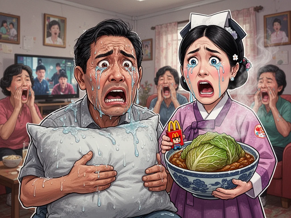 Sinkies Weep As Ancient Korean Cook Touches Her Cardboard Self
