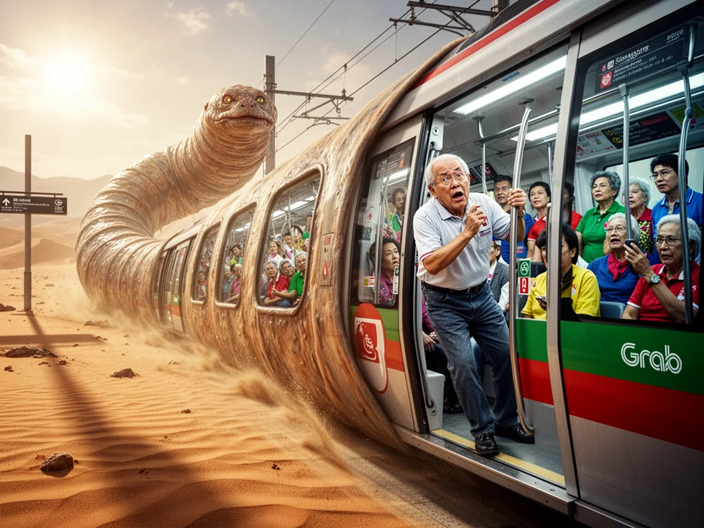Sinkies Convinced Dune Is Just Documentary About Walking To MRT
