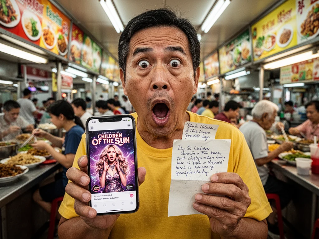 Singaporeans SHOCKED Mandopop star’s creativity is just elderly man’s text.