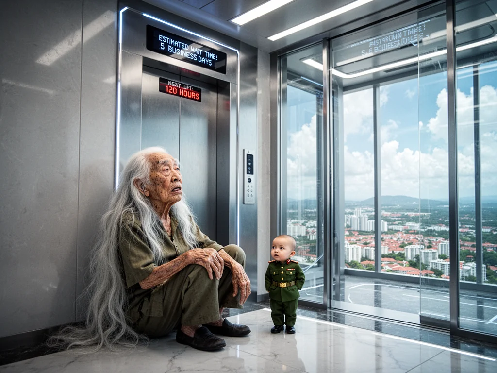 Sinkies Reject 60-Storey BTO Over 5-Business-Day Lift Wait
