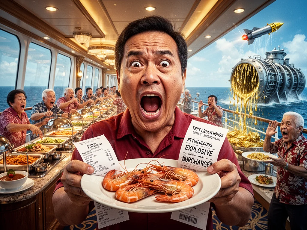 StarDream Cruises Charges Sinkies For Middle East War Proximity