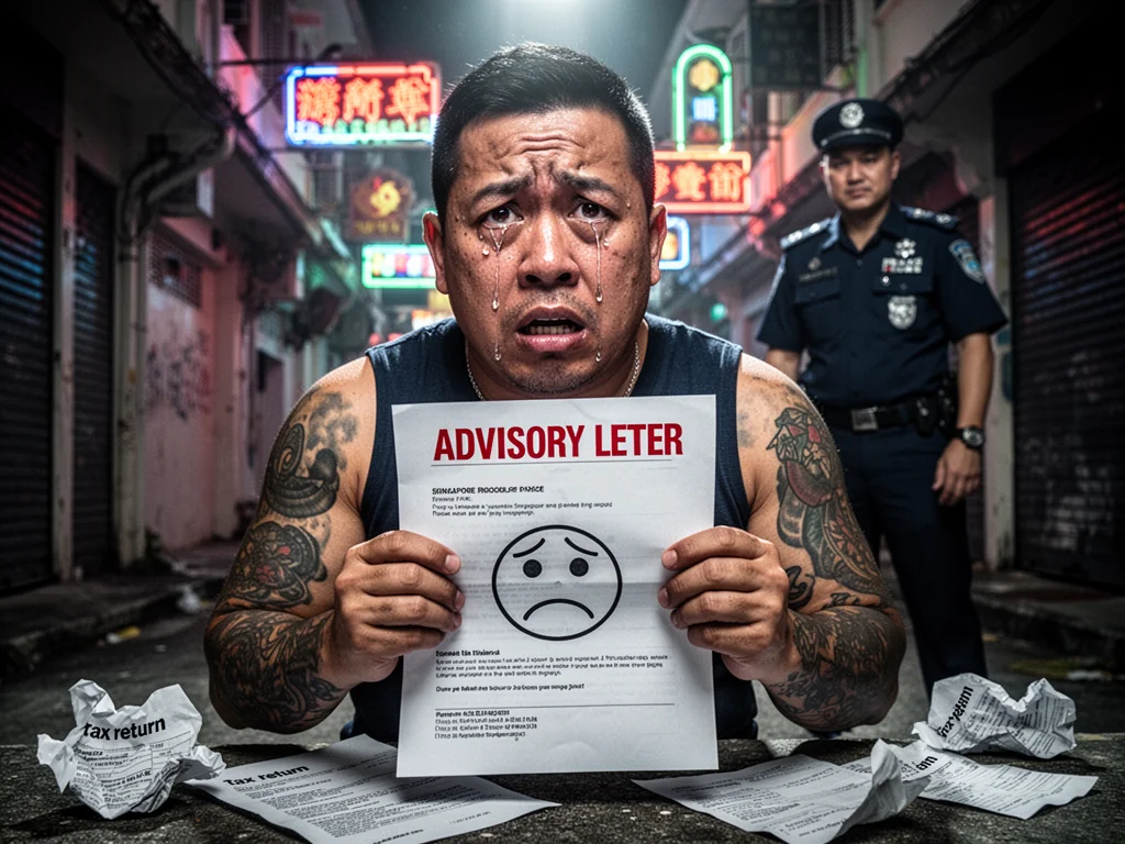 Singaporean Gangsters Heartbroken After Receiving Extremely Disappointed Police Letter