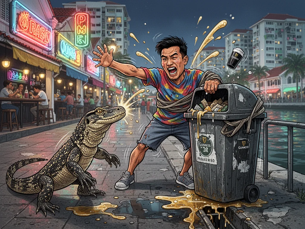 Singapore Reclassifies Public Holiday Drunks as Rabid Urban Wildlife