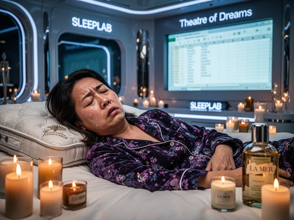 Exhausted Singaporeans spend thousands at SLEEPLAB to simulate death