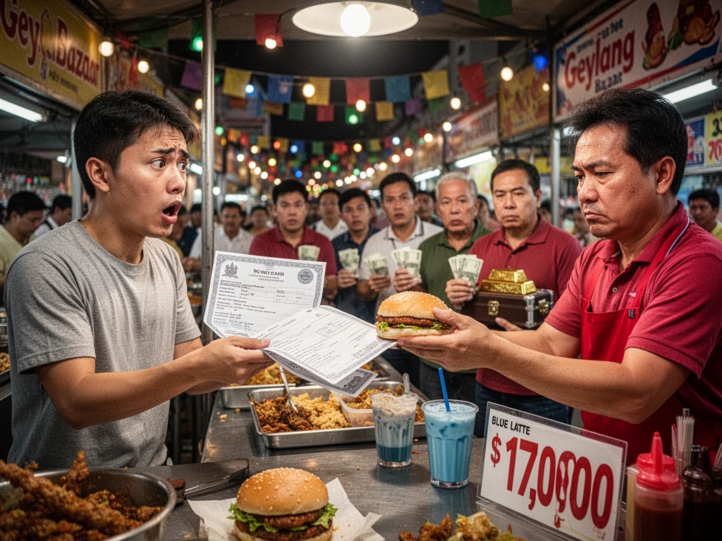 Singaporeans Require Bank Guarantees To Buy Single Geylang Burger
