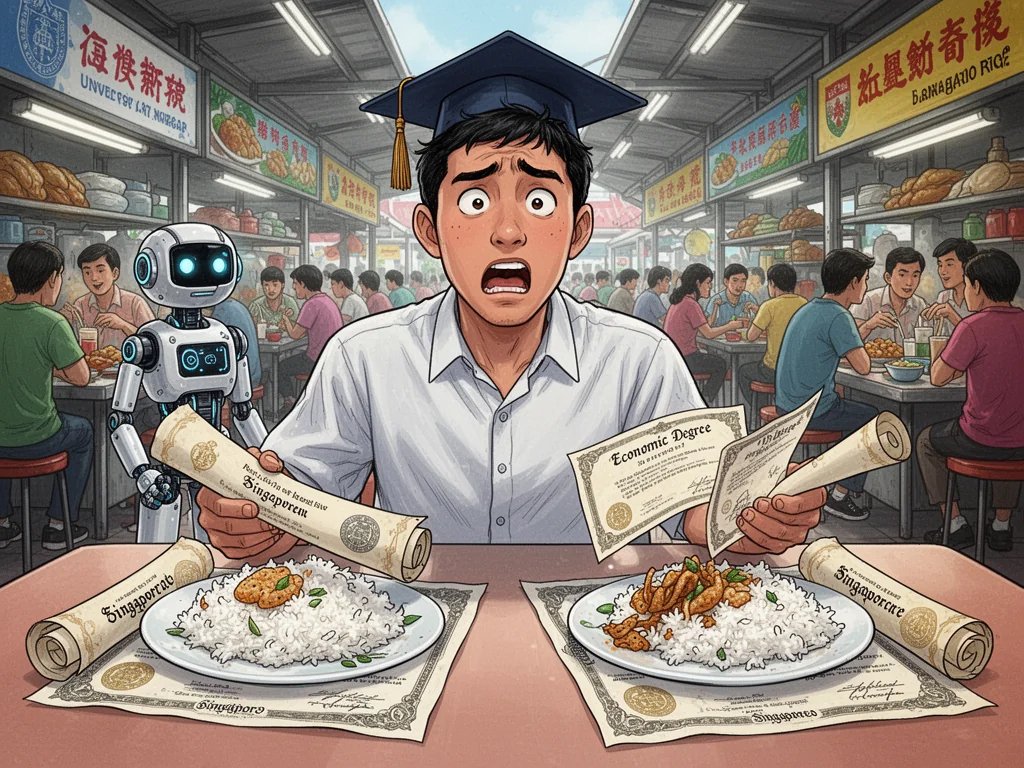 Ivy League MP tells Singaporeans their degrees are expensive napkins