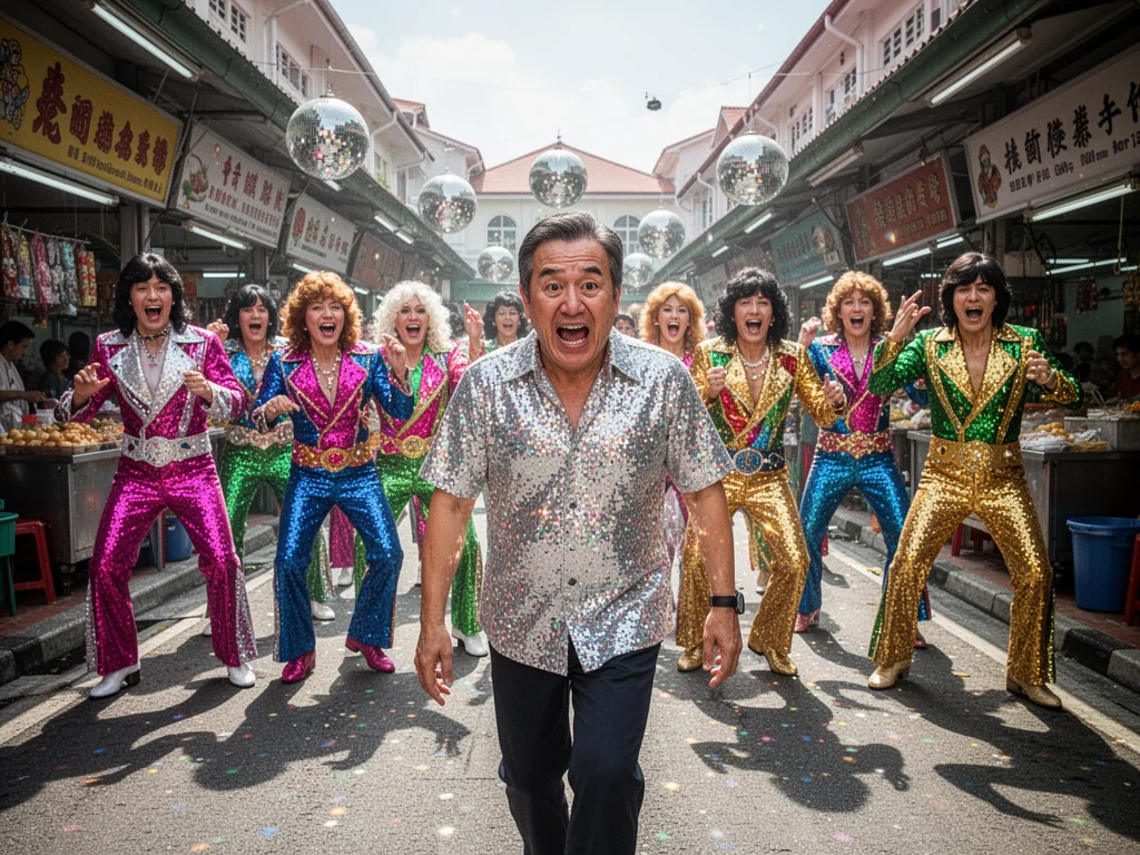 Mediacorp Deploys Disco Single To Combat Rising Singaporean Happiness