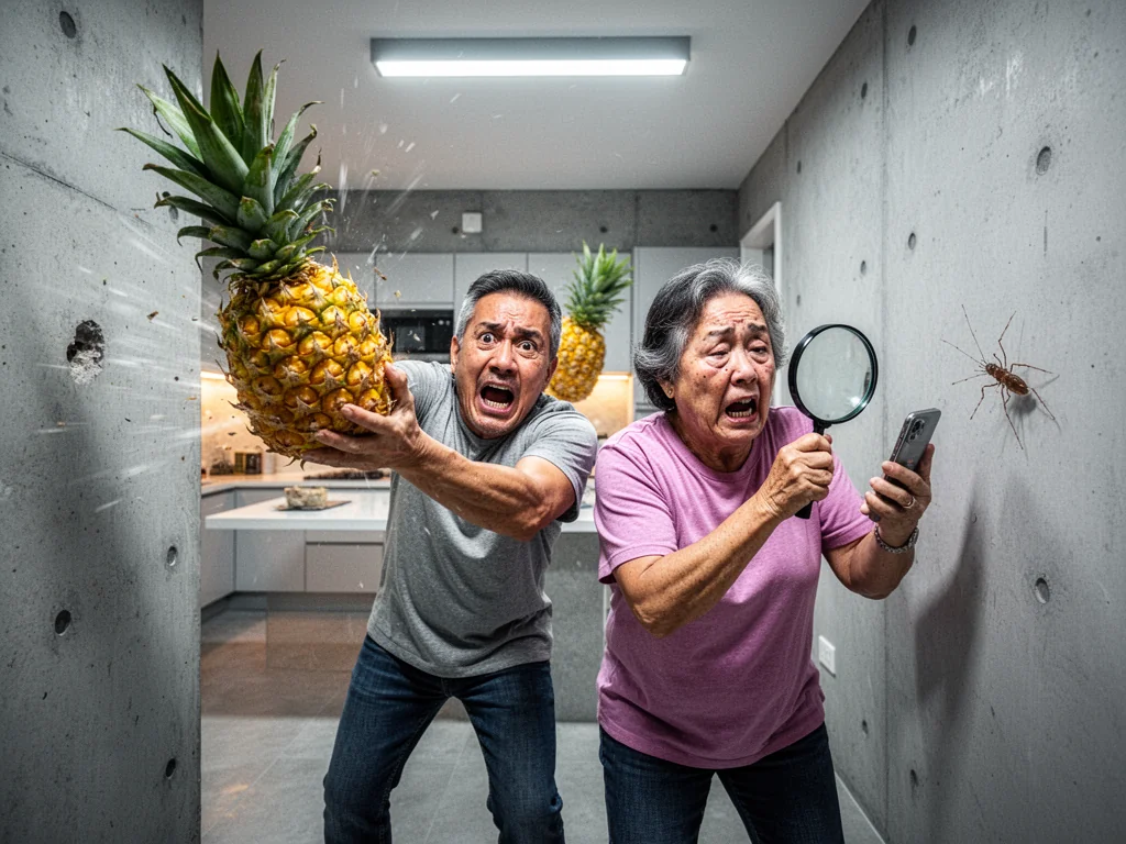 Singapore Couple Sacrifices Dignity Rolling Pineapple Into $1.2M Shoebox